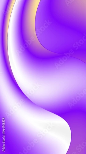 Abstract purple and white fluid wave background. It is ideal for elegant presentations and mobile wallpaper designs.