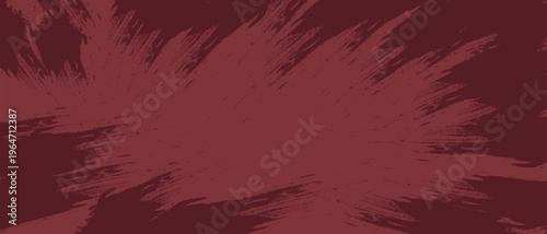 Red burst splatter brush stroke explosion effect background design element for graphic resources  creative artistic expression