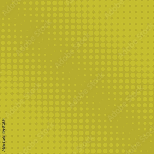 yellow Vector halftone pattern easy edit for you design. Vector dots pattern on a white. Retro dots. Retro styled background of halftone dots.