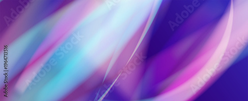 Iridescent Prism Background. Rainbow Light Leak Effect.  Lens Streaks On A Holographic Overlay With Abstract Glare And Sunlight. Iridescent Crystal Prism Background With Light.