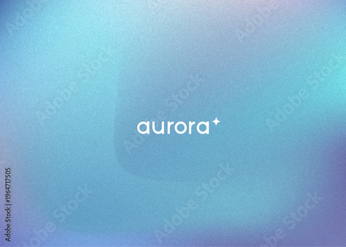 Aurora Light Gradient. Borealis Gradient Blur. Liquid Wave In Bright Graphic Design. Green, Blue And Purple Abstract Sky. Dynamic Teal Foil Over Dreamy Landscape. Northern Aurora Light.