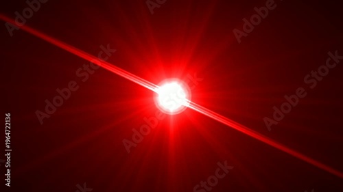 Sunlight optical lens flare video animation.