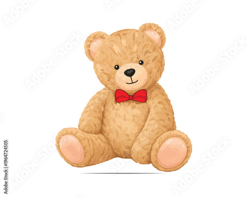 Vászonkép sweet teddy bear cartoon doll