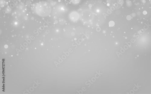 PNG. Soft glowing white dust drifts across a dark transparent background. Sparkles shimmer gently in motion. Perfect overlay for magical, festive, and holiday designs.