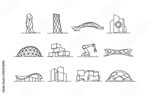 Energy-hungry AI servers illustrated by data racks connected to a power meter pushing into the red zone, conveying strain efficiency challenges and