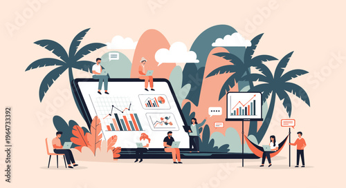 A man sits on a chair in a minimalist environment, conveying a sense of calmness and serenity.