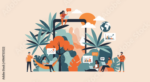 A partial illustration of a person's arm on a pastel background, conveying simplicity and modern design.