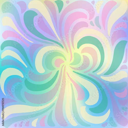 Colorful Organic Elegance, background design element