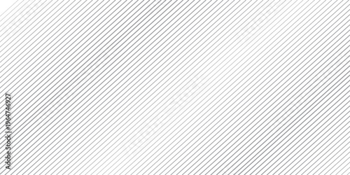 Slant line halftone gradation texture. Fading diagonal stripe gradient background. Black oblique pattern backdrop. Vanishing thin parallel line wallpaper for overlay