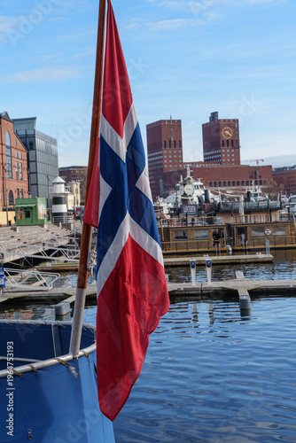 Sticker Oslo in Norwegen