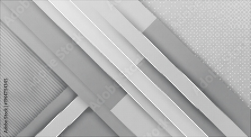 Abstract halftone stripes background, modern digital pattern with diagonal lines and dot texture.