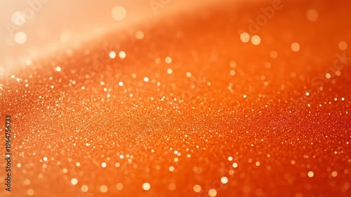 Soft, elegant abstract visuals build an orange gradient background with a delicate grainy texture and warm, feminine aesthetic.