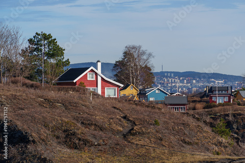 Wallpaper Mural Oslo und der Oslofjörd in Frühling Torontodigital.ca