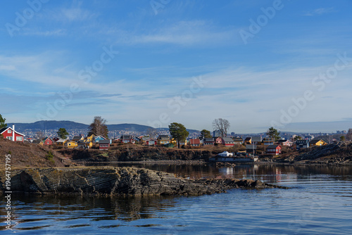 Wallpaper Mural Oslo und der Oslofjörd in Frühling Torontodigital.ca