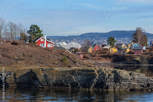 Wallpaper Mural Oslo und der Oslofjörd in Frühling Torontodigital.ca