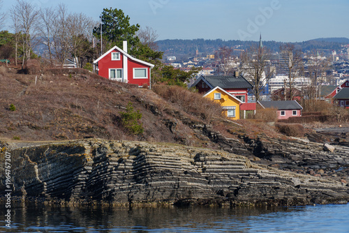 Wallpaper Mural Oslo und der Oslofjörd in Frühling Torontodigital.ca