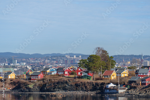 Wallpaper Mural Oslo und der Oslofjörd in Frühling Torontodigital.ca