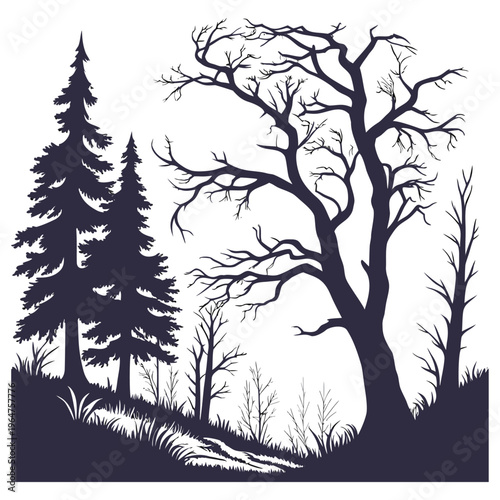 Midnight Whispers in the Haunted Forest