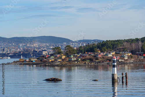 Wallpaper Mural Oslo und der Oslofjörd in Frühling Torontodigital.ca