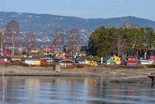 Oslo und der Oslofjörd in Frühling