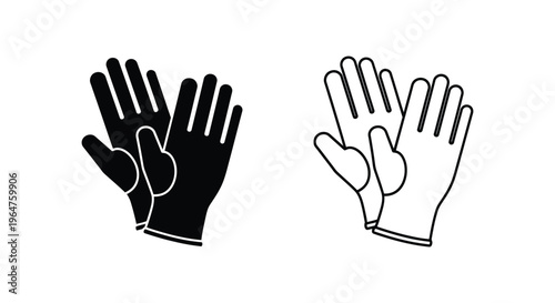 Black and white hands raised up in solidarity or diversity Vector