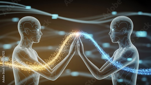 Human Connection Digital Network Communication