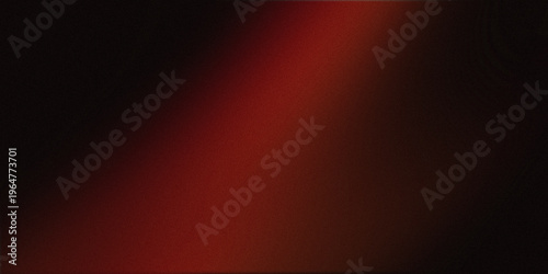 Abstract red and black grainy gradient background, abstract glowing red gradient on dark background for web banner, poster, header, cover design