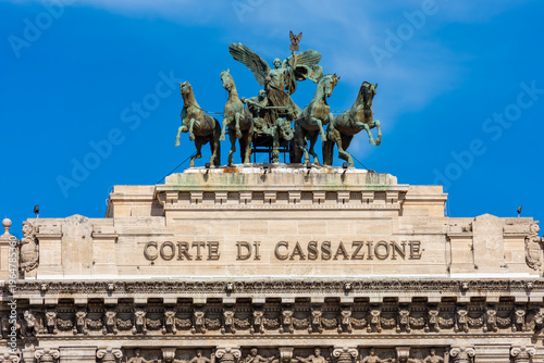 Photos Supreme Court of Cassation (Corte Suprema di Cassazione) on Tiber embankment, Ro