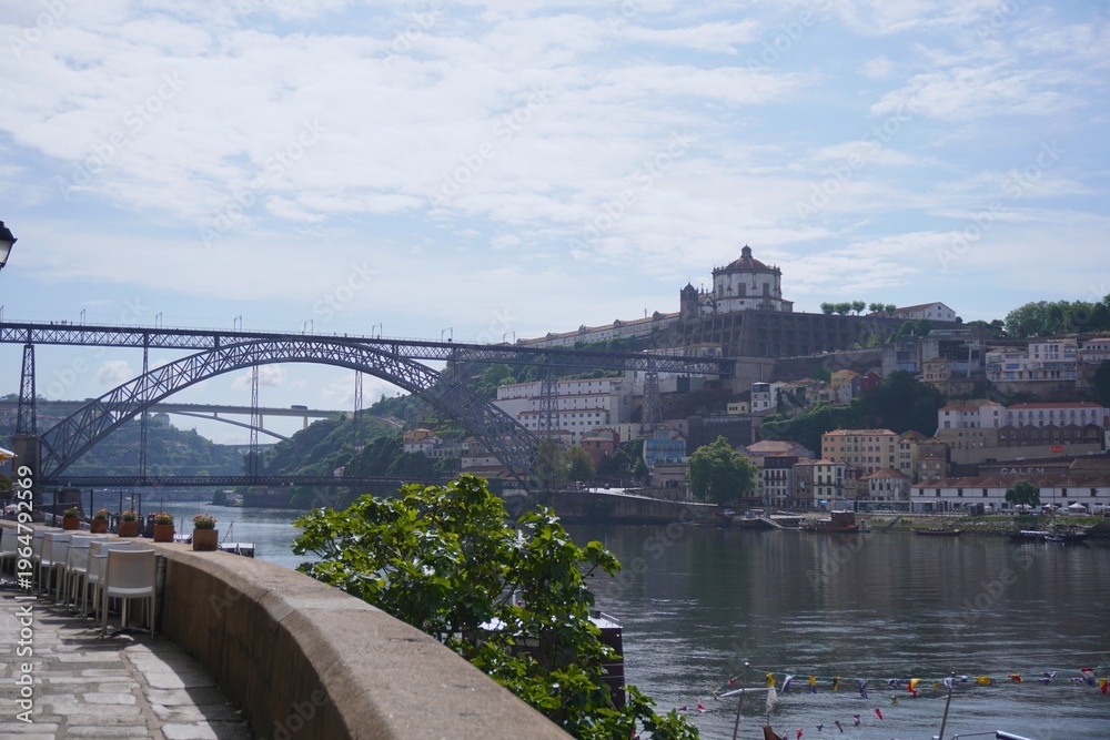 Fototapeta premium bridge luis I in porto portugal