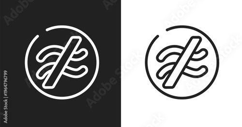 Is approximately equal to icon. Linear black, white icon from math symbols collection. Outline is approximately equal to icon vector. Thin line symbol for use on web and mobile apps, logo, print