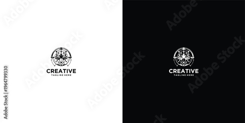 mushroom consulting and testing logo design