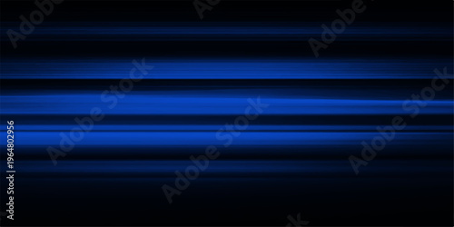 abstract composition featuring gradiented blue horizontal stripes, creating a sense of depth and dimension. perfect for graphic design use.