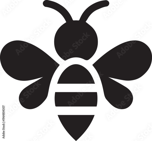 Honey Bee Mascot Logo Vector Illustration EPS