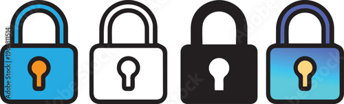 awesome login icon bundle