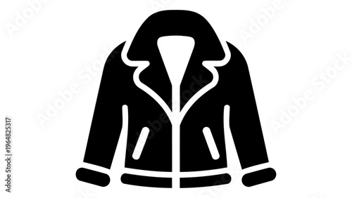 Shearling jacket icon