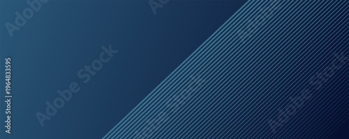 Foto Dark blue background with diagonal blue lines