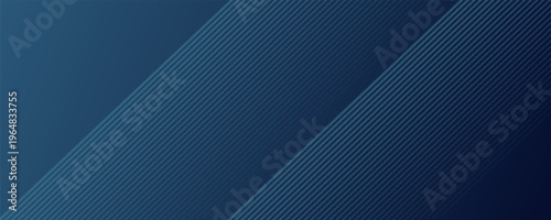 Foto Dark blue background with diagonal blue lines
