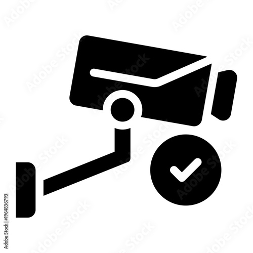 cctv glyph icon