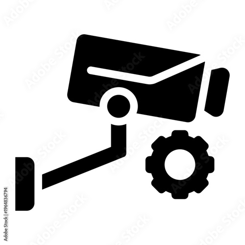 cctv glyph icon