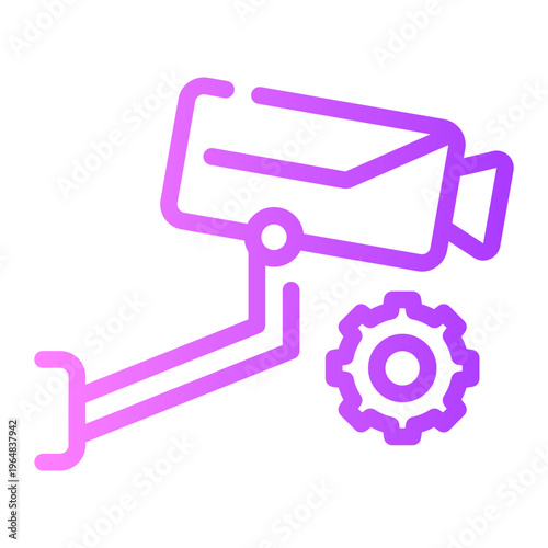 cctv gradient icon