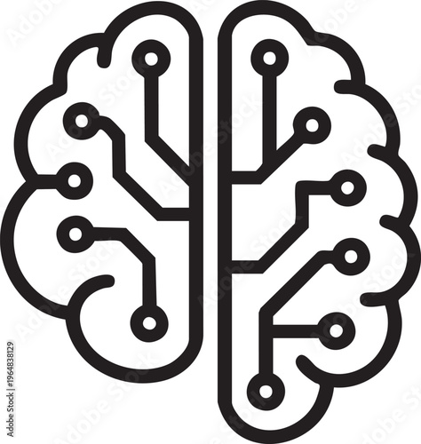 Abstract vector illustration of a metal door handle with lock in a modern 3D alphabet style design