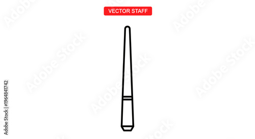 Eyeliner Pencil Vector Icon, Makeup Tool, Beauty Product, Cosmetic Accessory