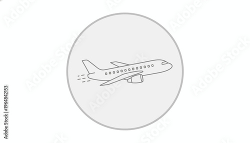 Airplane Flying in Sky, Aviation, Travel, Transport, Aircraft