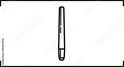 Rolled Marijuana Joint, Cannabis Cigarette Icon, Vector Illustration