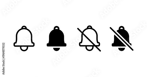 종 알람 아이콘 세트