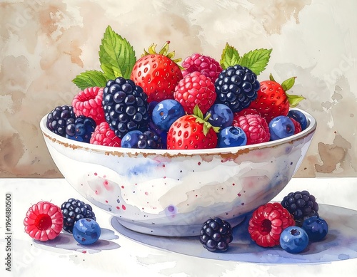 berries in a bowl
