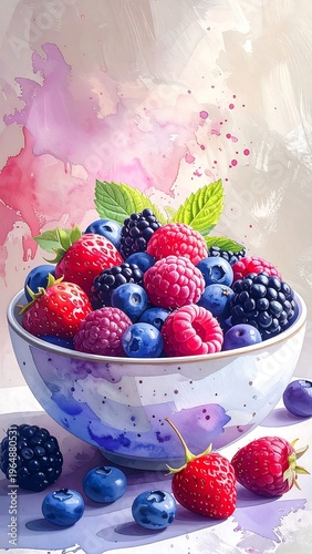 berries in a bowl