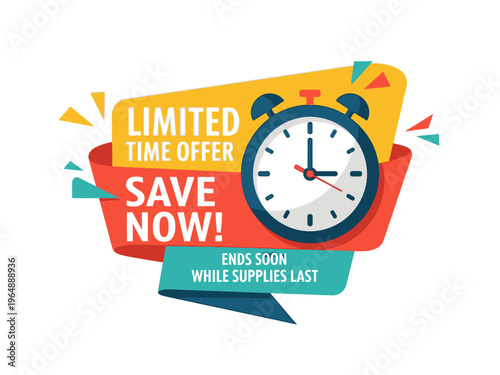 Limited Time Offer - Save Now! Ends Soon While Supplies Last - Promotional Banner