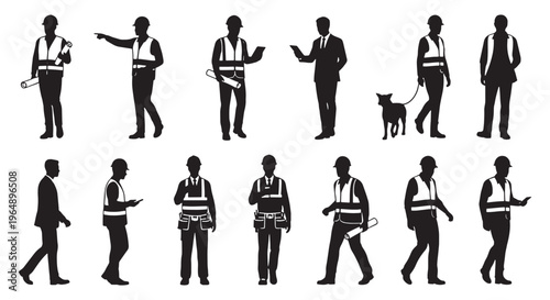 Urban CAD People – Executives, Engineers & Office Figures