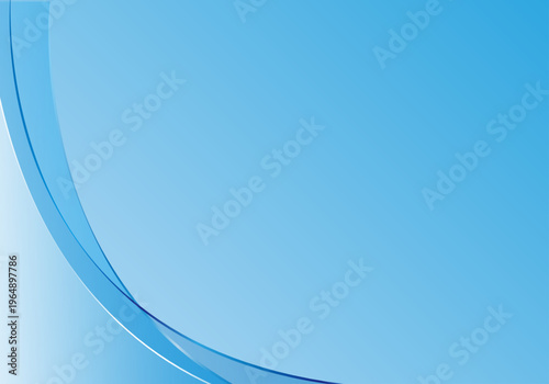 おしゃれな曲線の抽象的なビジネス背景素材